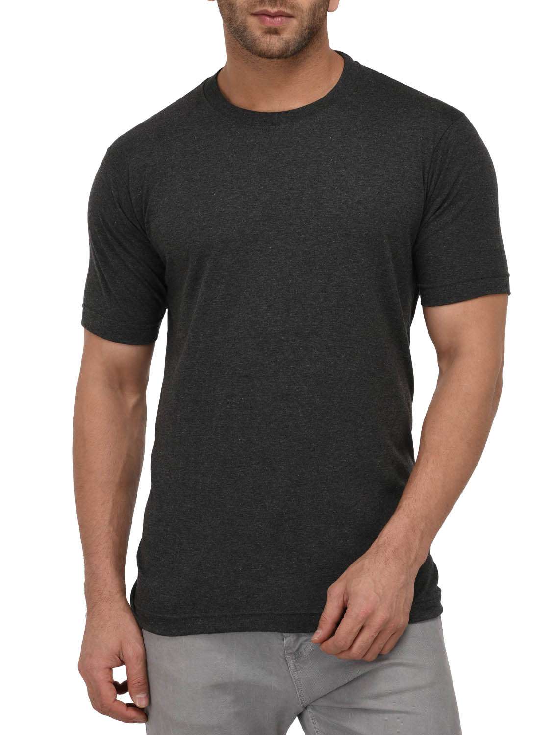 grey cotton t-shirt