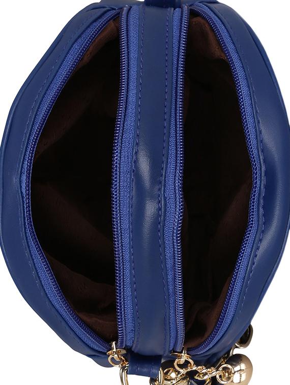 blue leatherette sling bag - 14992705 - Standard Image - 2