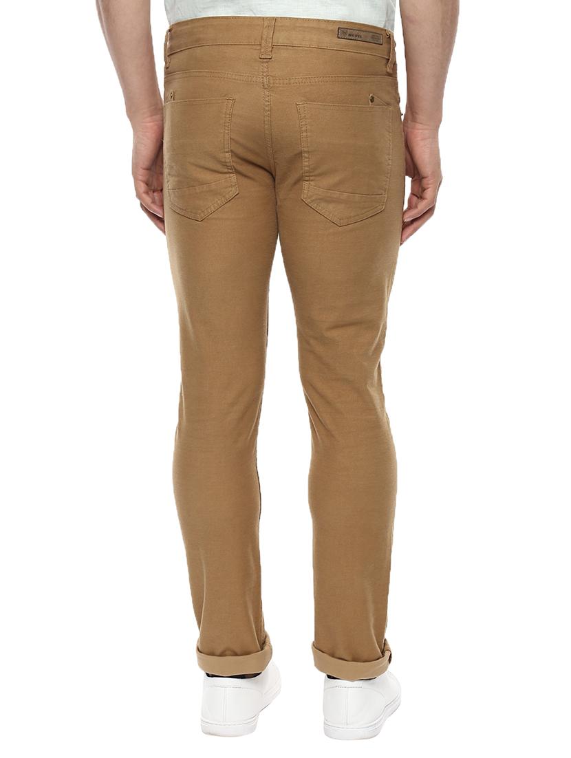 beige cotton chinos - 14997049 - Standard Image - 2