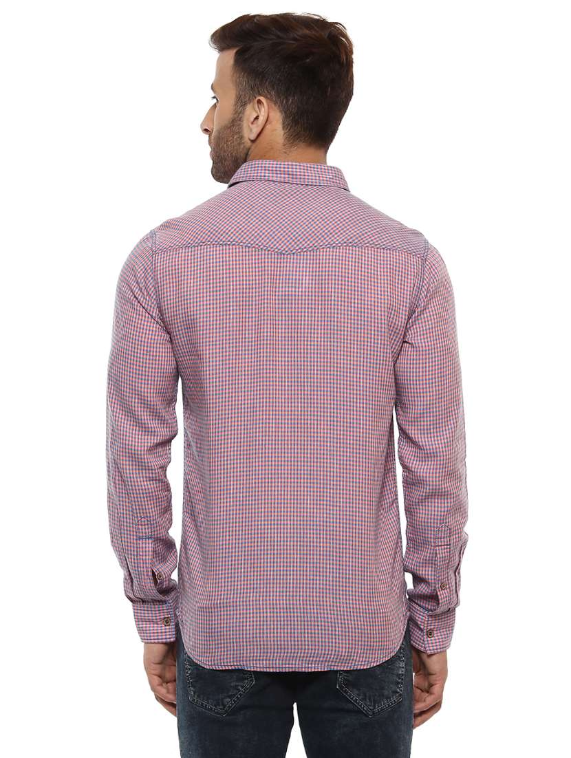multi colored cotton casual shirt - 14997191 - Standard Image - 2
