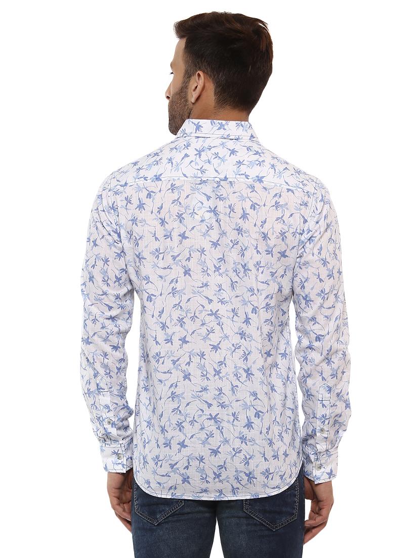 white cotton casual shirt - 14997256 - Standard Image - 2