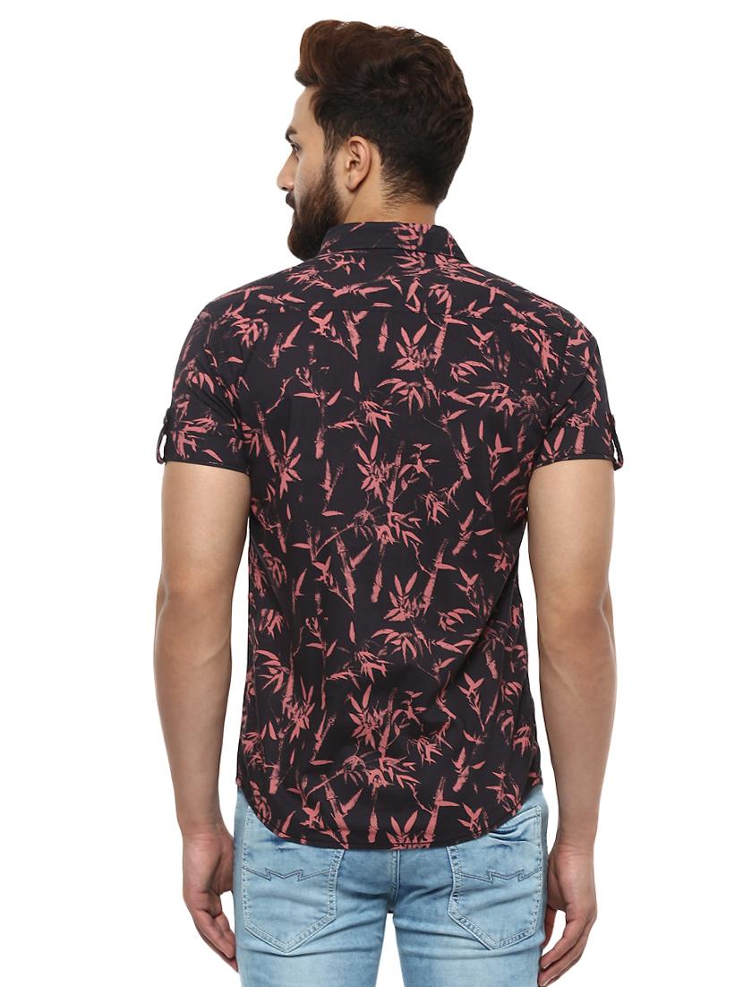 black cotton casual shirt - 14997271 - Standard Image - 2