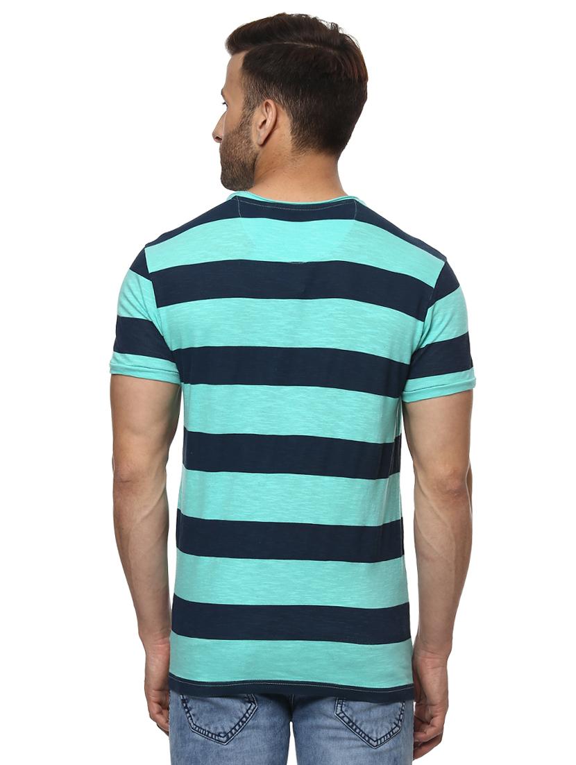 turquoise cotton t-shirt - 14997327 - Standard Image - 2