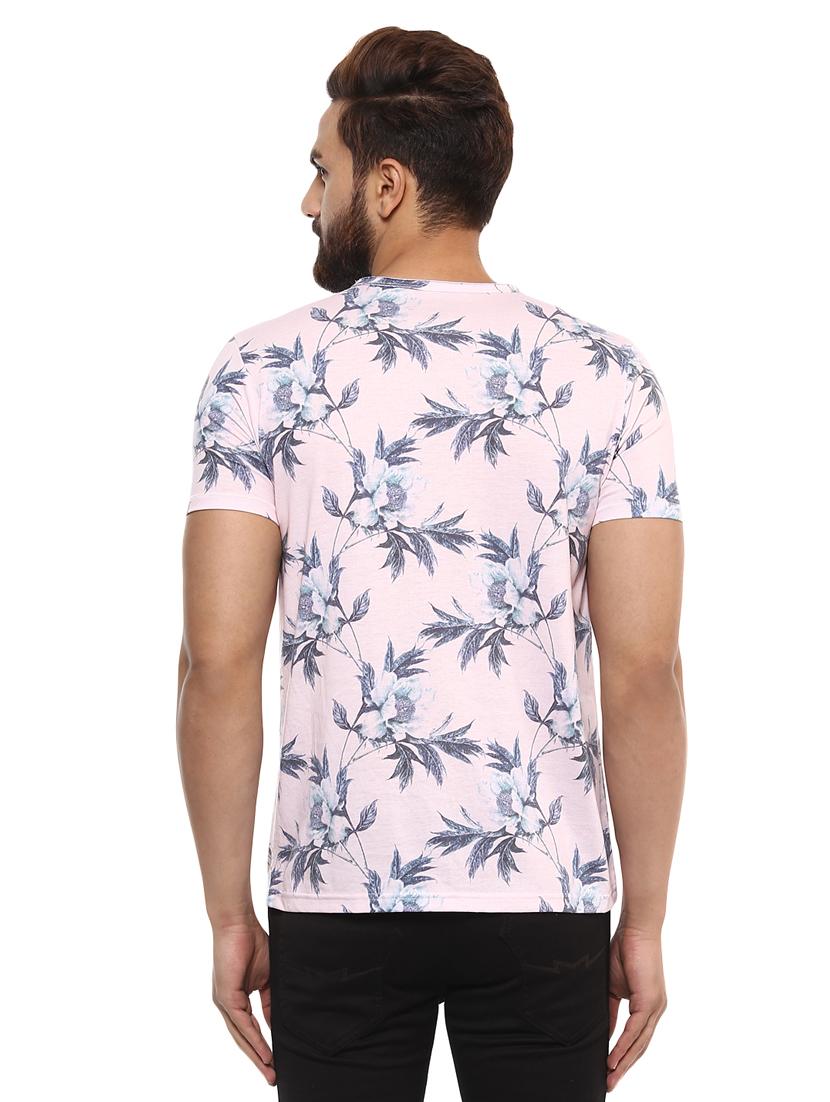 pink cotton all over print tshirt - 14997467 - Standard Image - 2