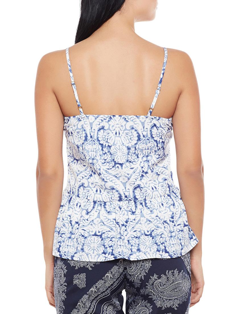 drawstring waist cami top - 14997804 - Standard Image - 2