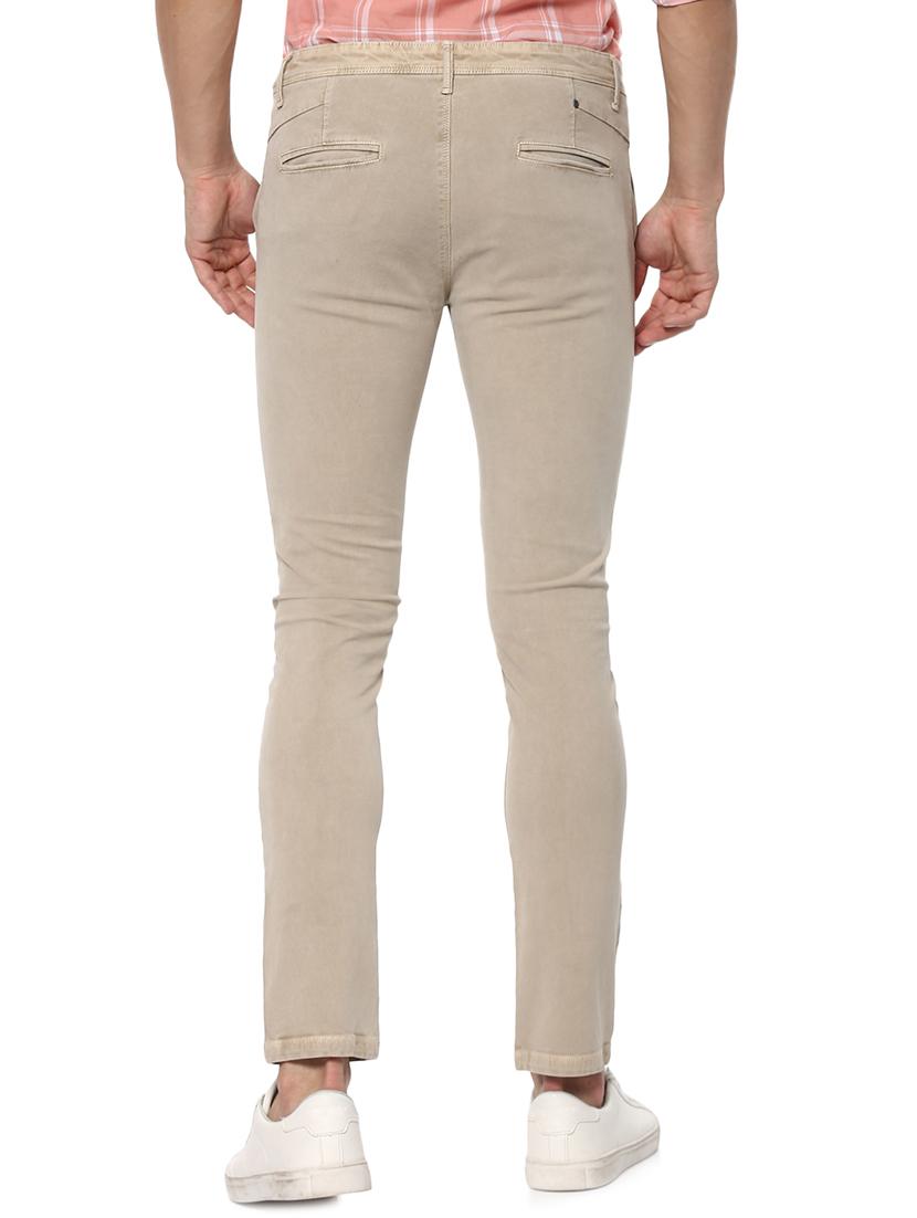 beige cotton chinos - 15000555 - Standard Image - 2