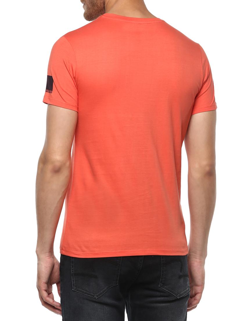 orange cotton t-shirt - 15000877 - Standard Image - 2