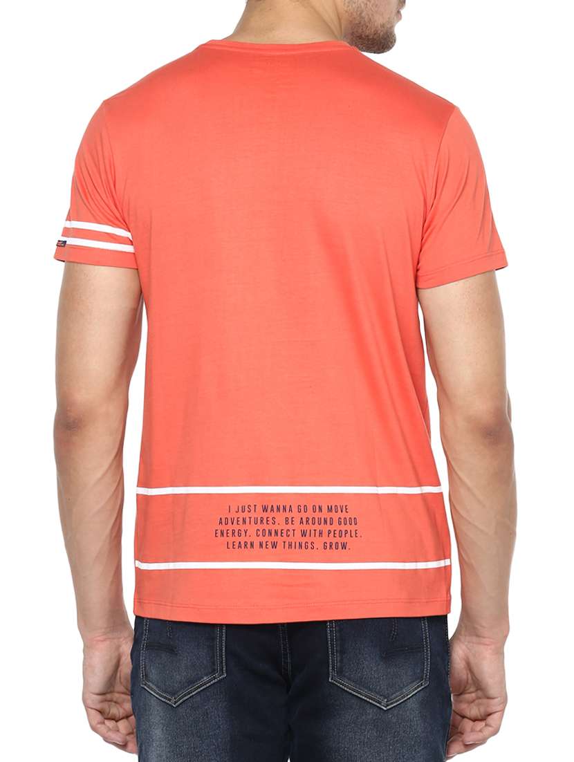 orange cotton t-shirt - 15000878 - Standard Image - 2
