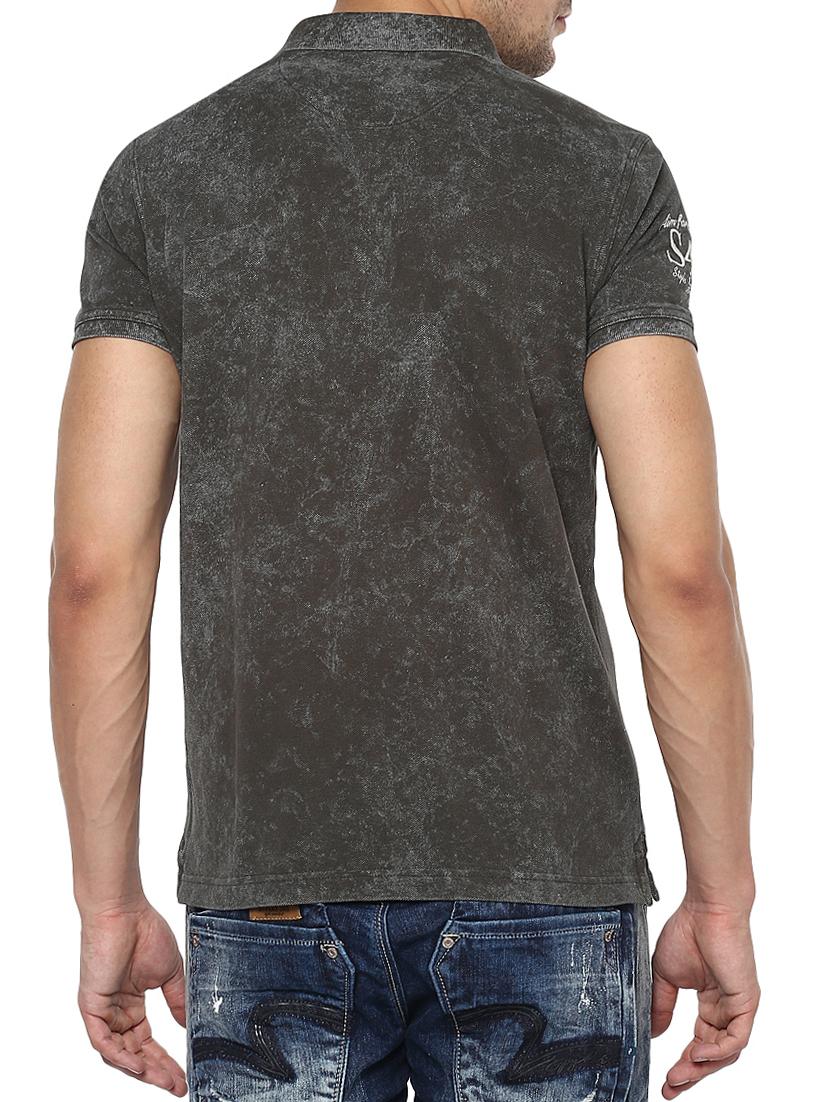 olive green cotton tshirt - 15001018 - Standard Image - 2