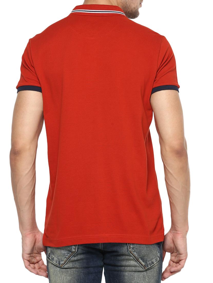 red cotton t-shirt - 15001022 - Standard Image - 2