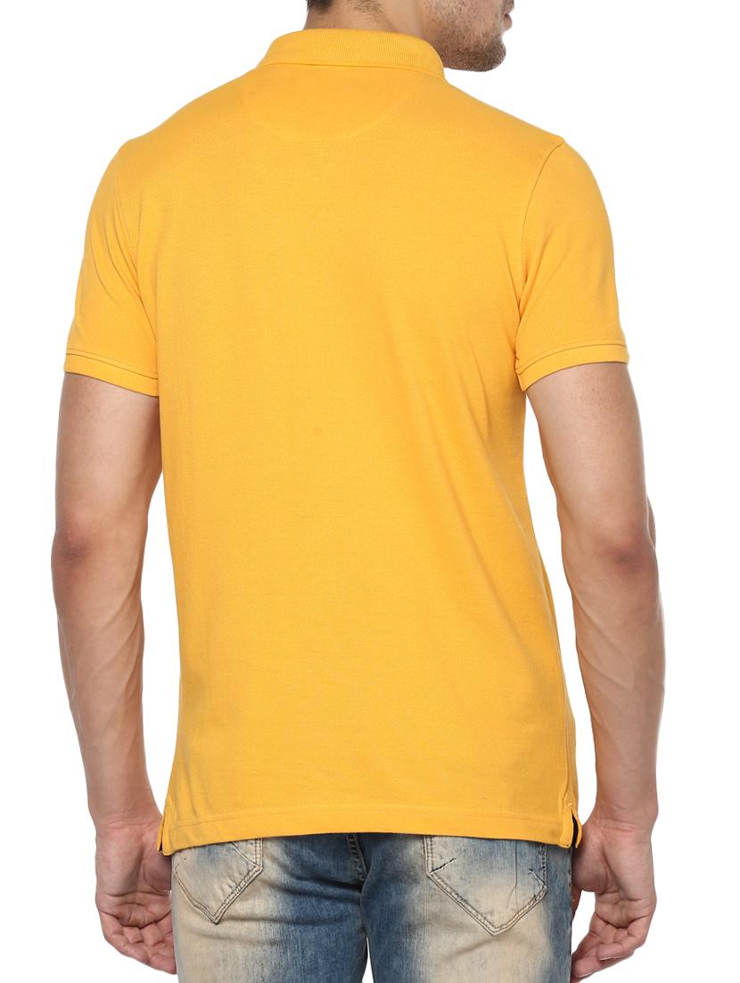 yellow cotton t-shirt - 15001051 - Standard Image - 2