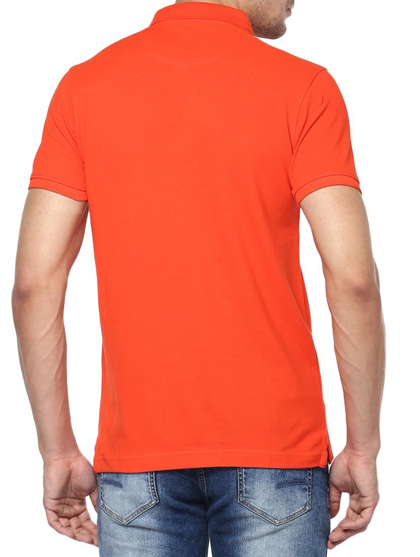 orange cotton t-shirt - 15001053 - Standard Image - 2