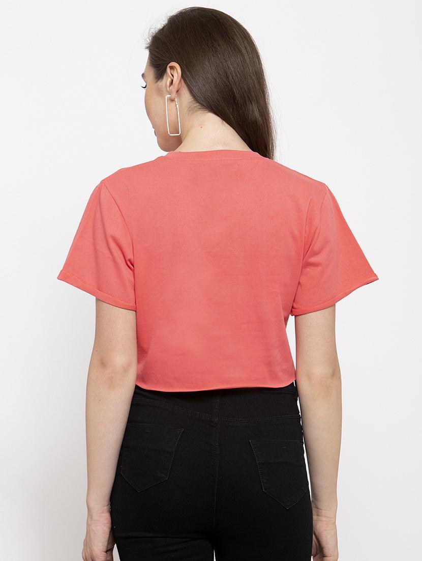 women's plain crew neck t-shirt - 15006118 - Standard Image - 2