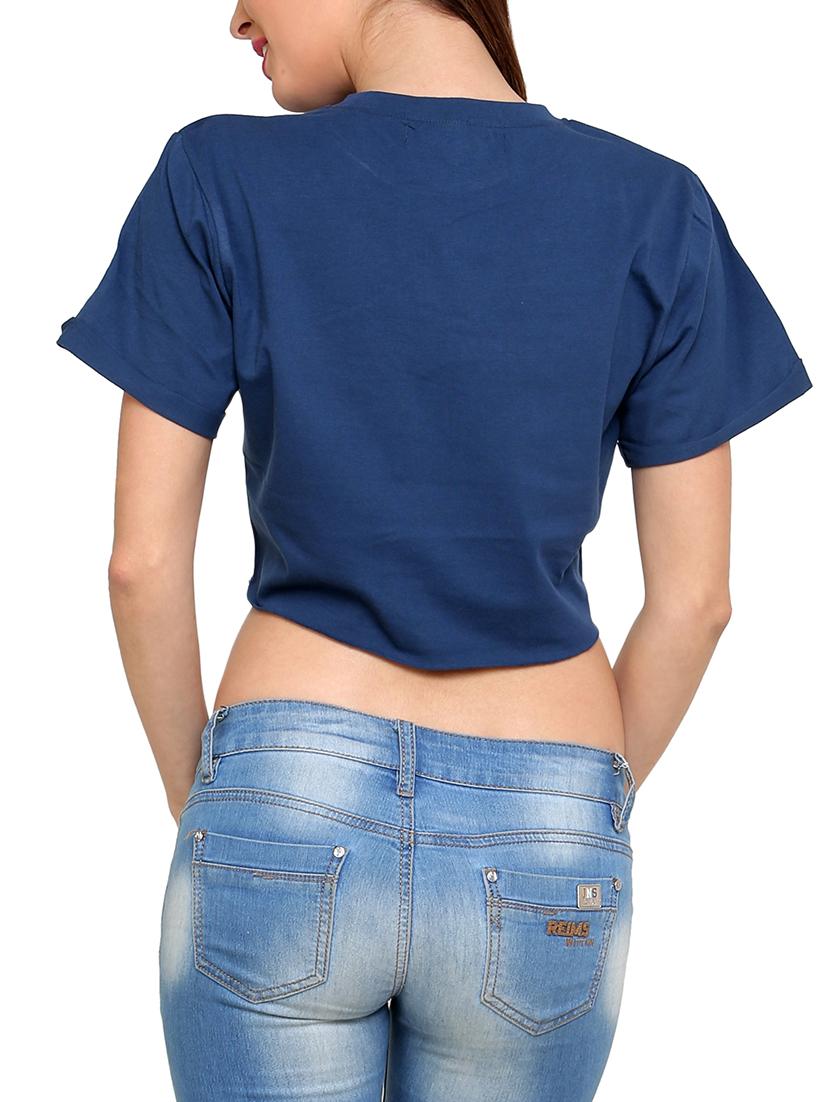 women's plain crew neck t-shirt - 15006120 - Standard Image - 2