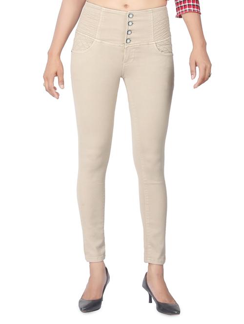 women's plain slim fit jeans - 15008406 -  Standard Image - 0