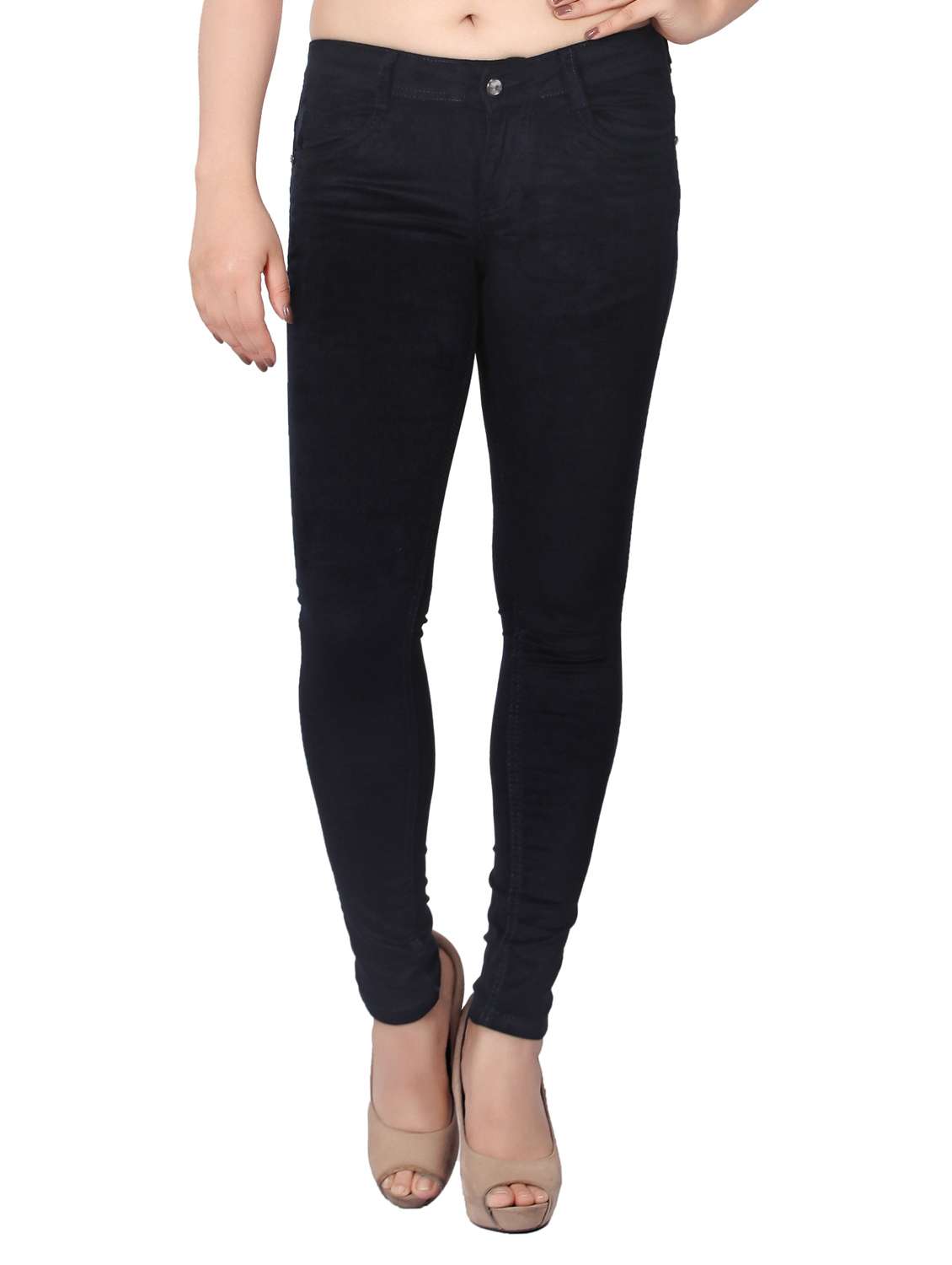 women's plain slim fit jeans