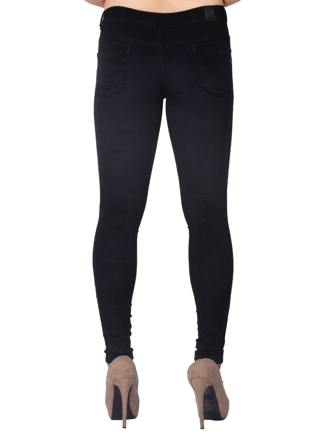 women's plain slim fit jeans - 15008411 - Standard Image - 2