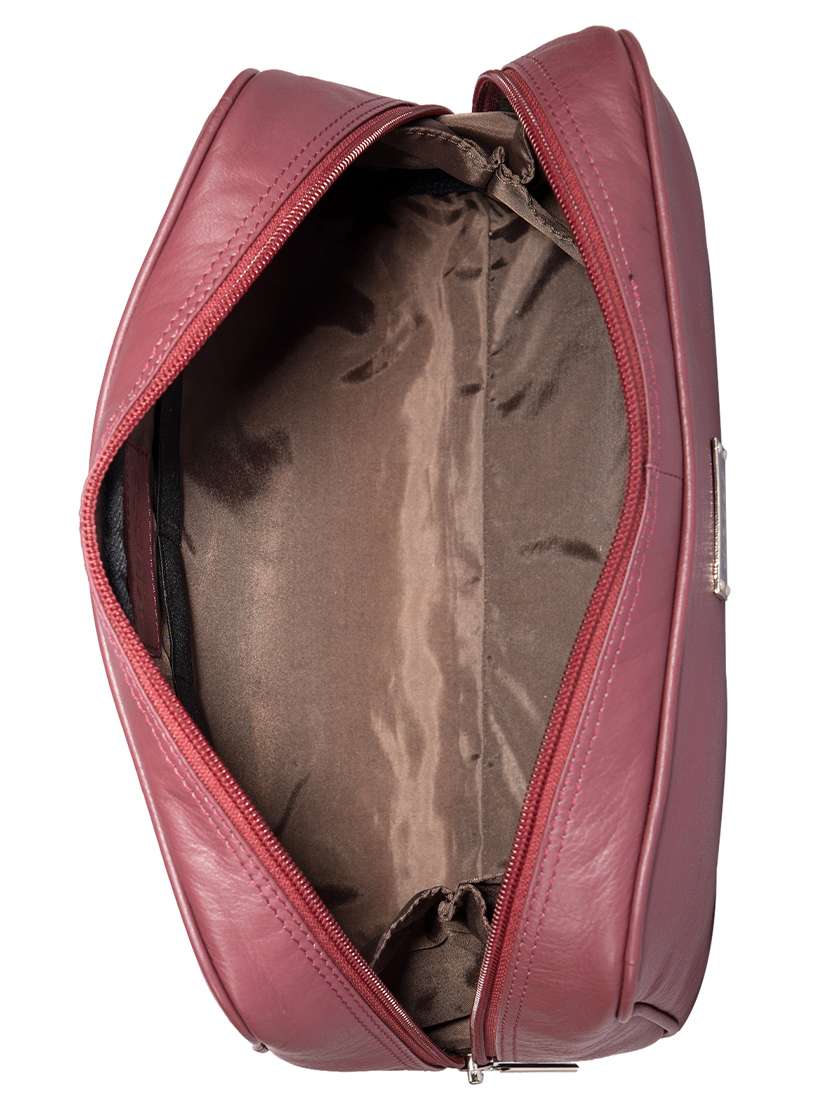 purple leather utility bag - 15010547 -  Standard Image - 2