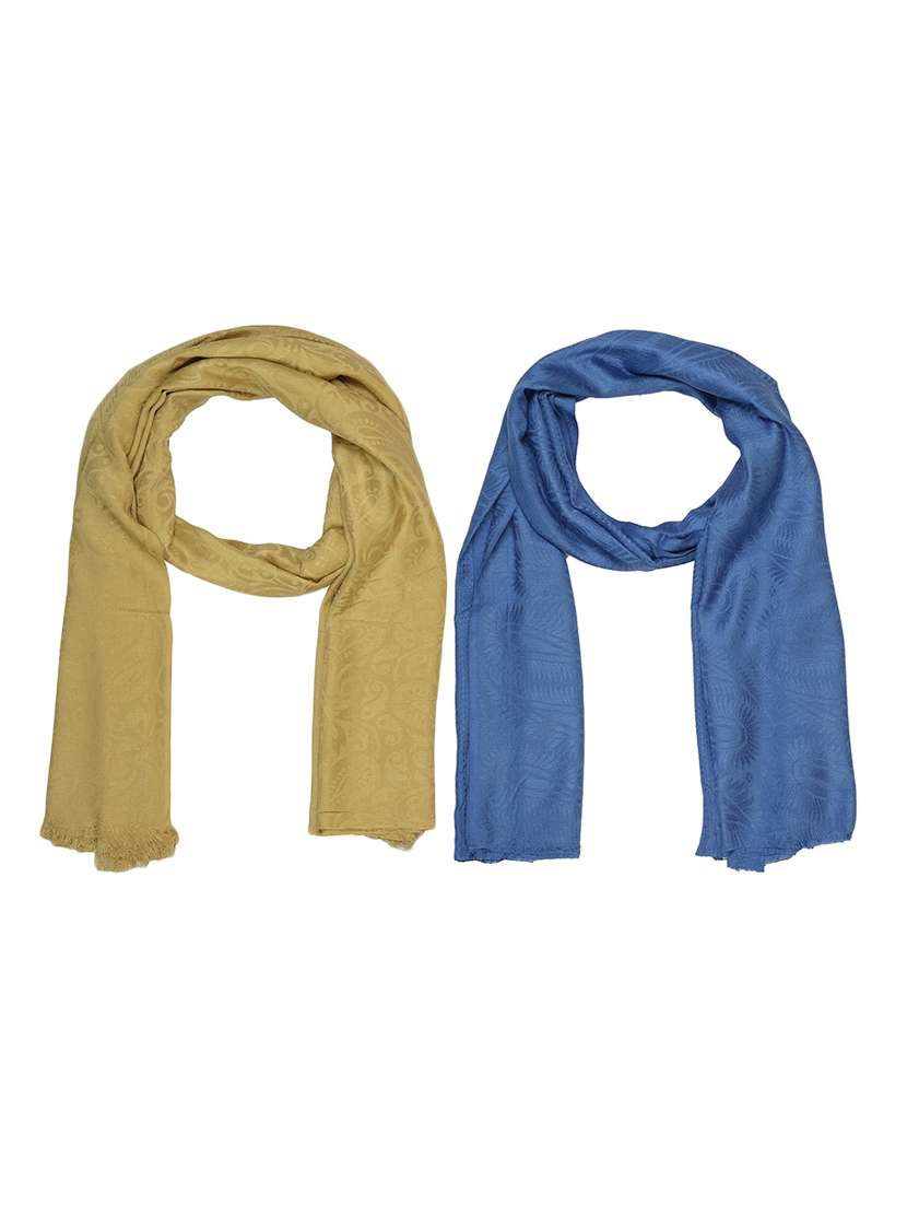 multi colored cotton scarf