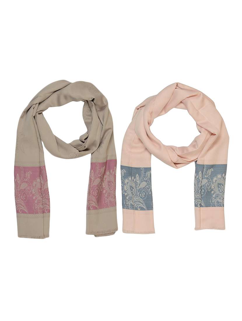 multi colored cotton scarf