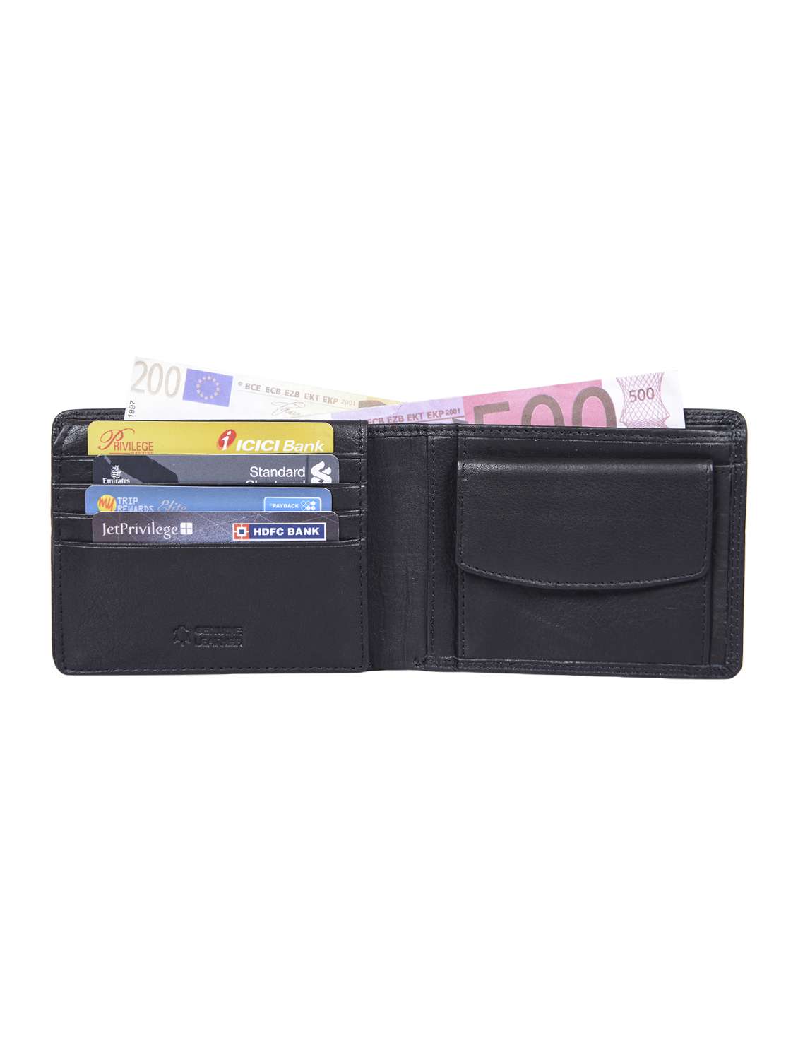 black leather wallet - 15031023 -  Standard Image - 2