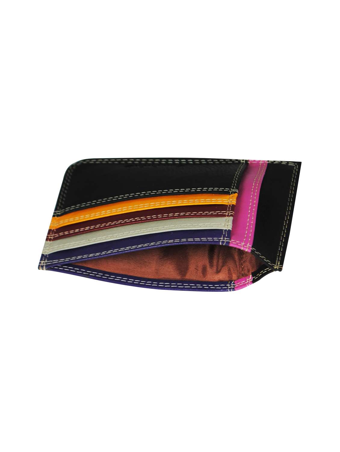 multi colored leather wallet - 15032672 -  Standard Image - 2