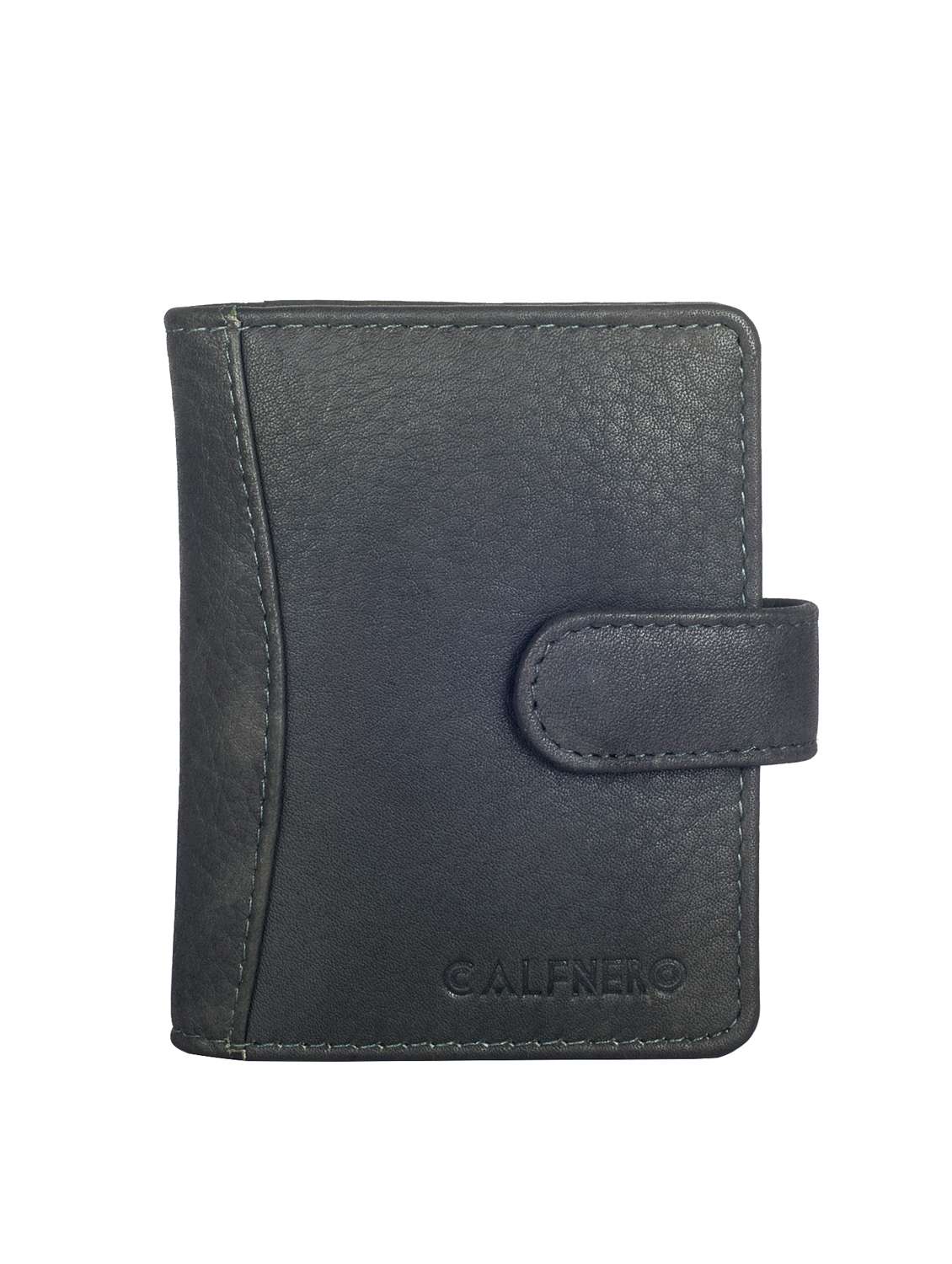 grey leather wallet