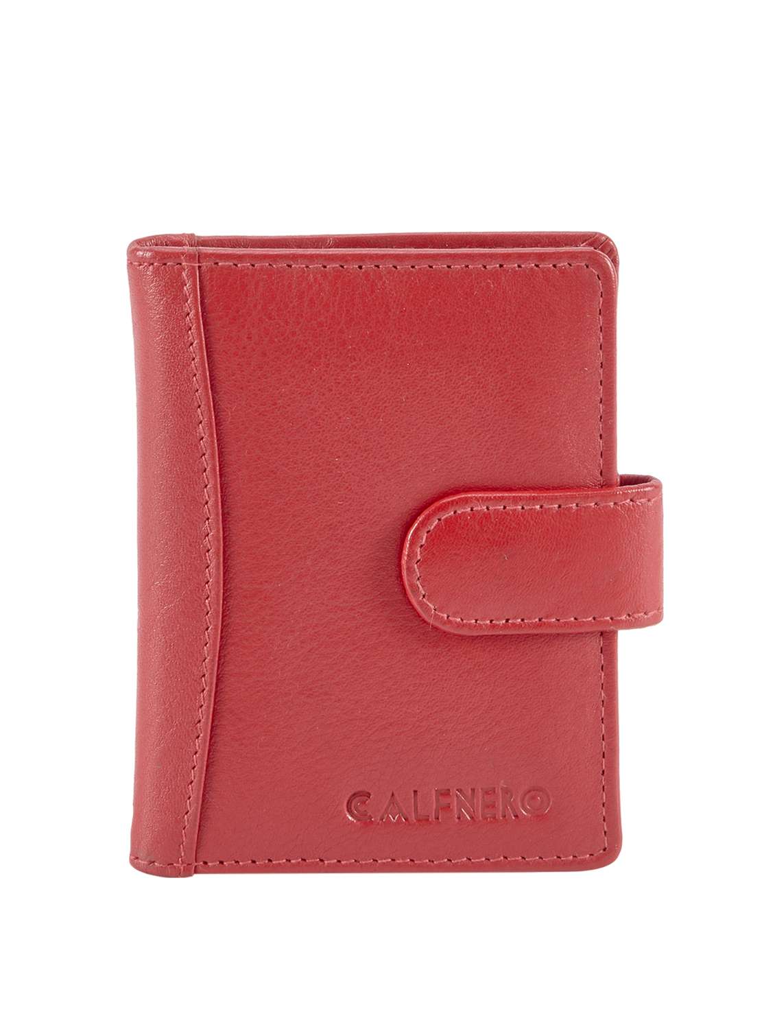red leather wallet