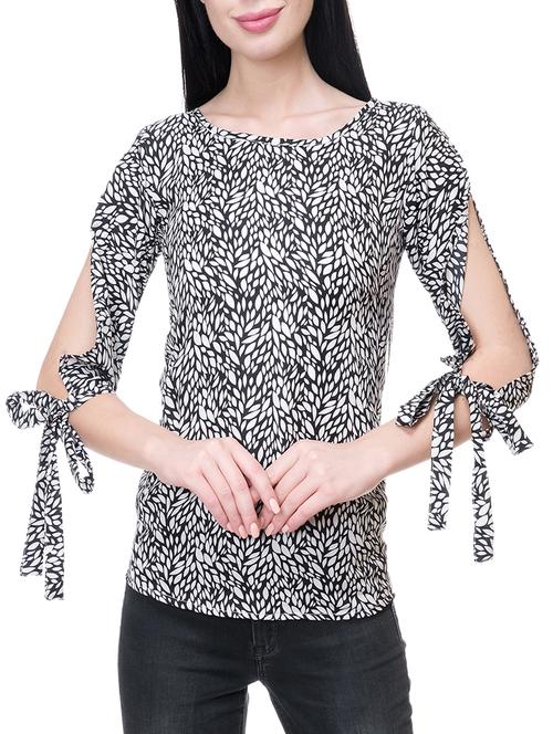 women's straight round neck top - 15036927 -  Standard Image - 0