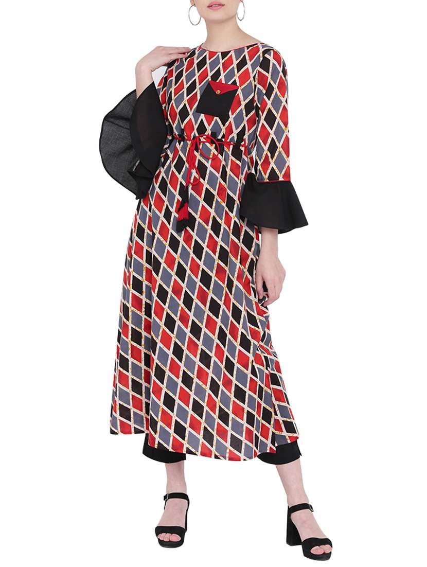 women's flared kurta