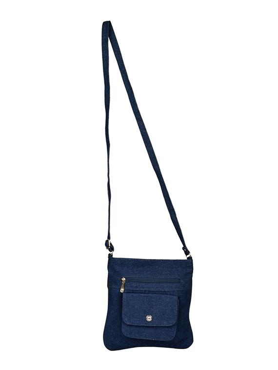 multi colored cotton polyester blend combo sling bag - 15046686 - Standard Image - 2