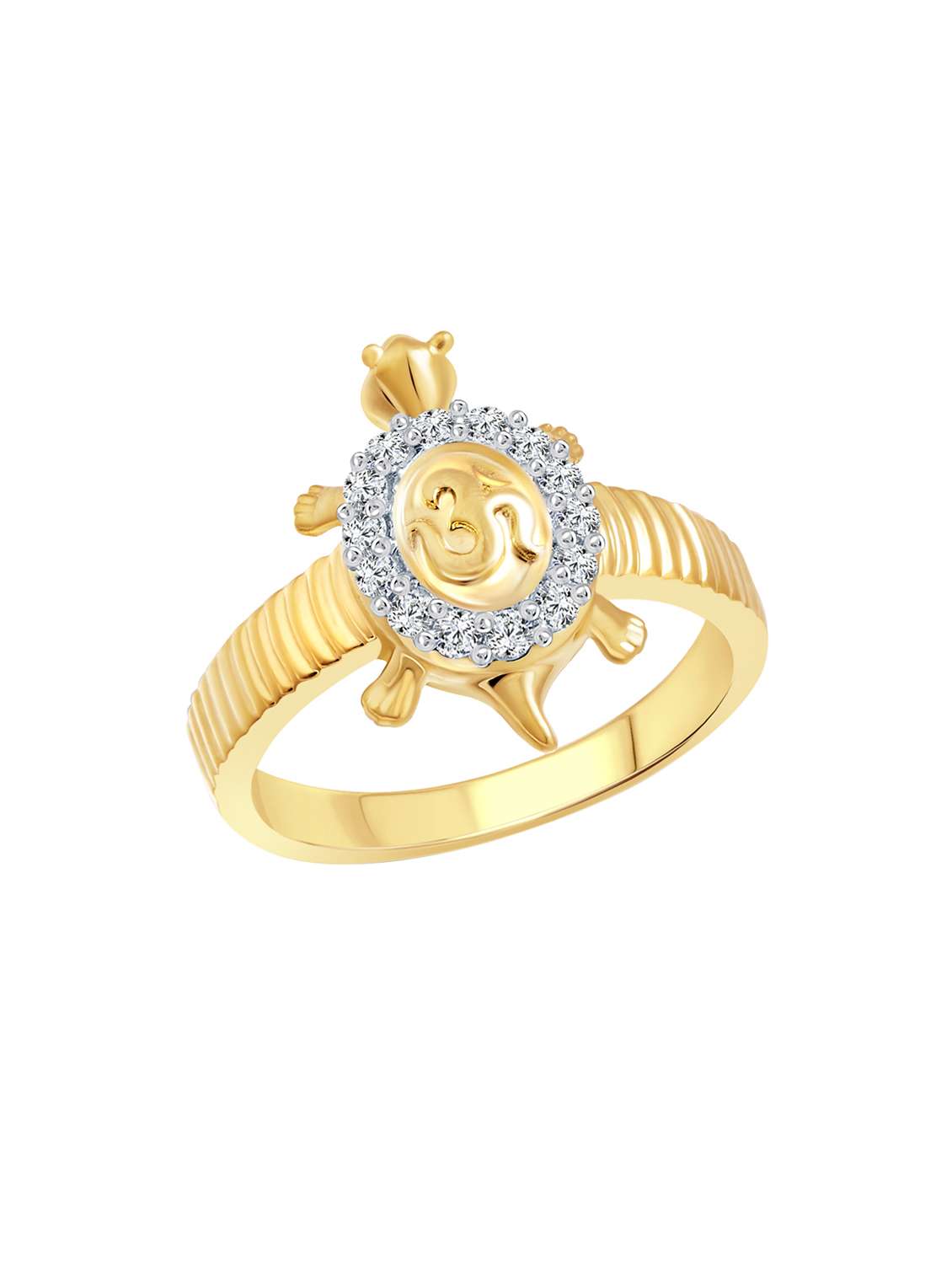 gold metal ring