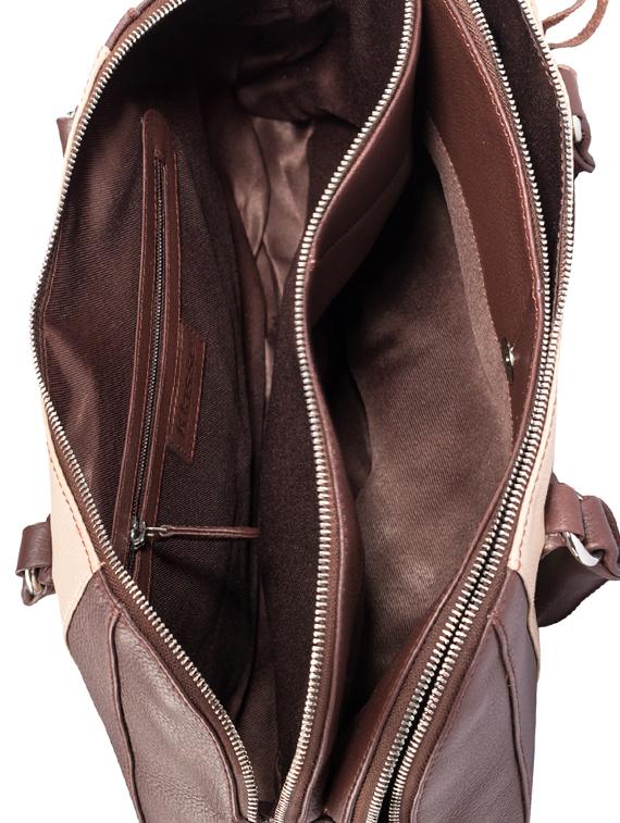 brown leather handbag - 15059311 - Standard Image - 2