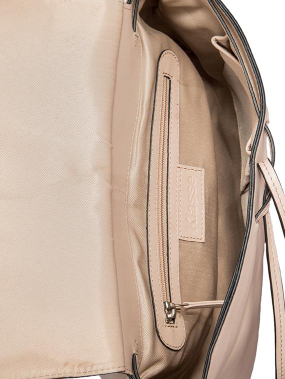 beige leather handbag - 15059369 - Standard Image - 2