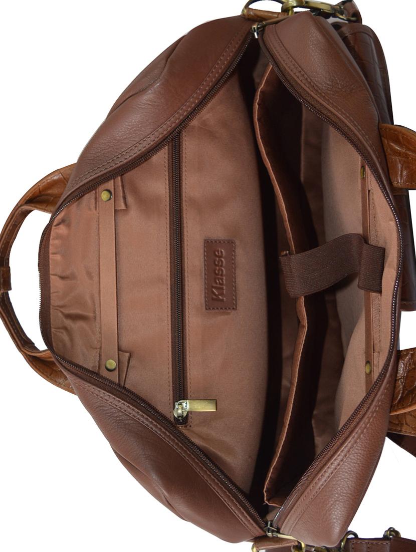 brown leather laptopbag - 15059414 - Standard Image - 2