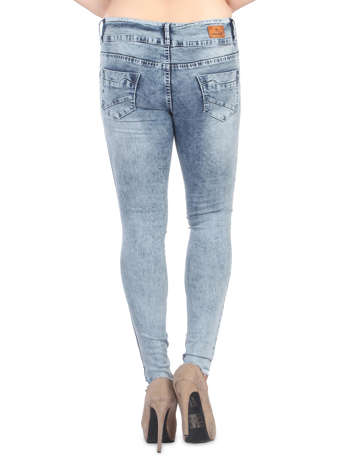women light blue denim jean - 15065083 - Standard Image - 2
