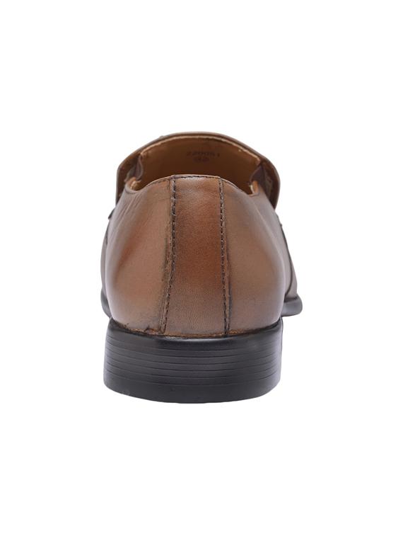 tan slip on formal shoe - 15069759 - Standard Image - 2