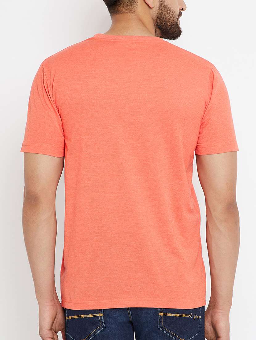 peach cotton t-shirt - 15070941 -  Standard Image - 2
