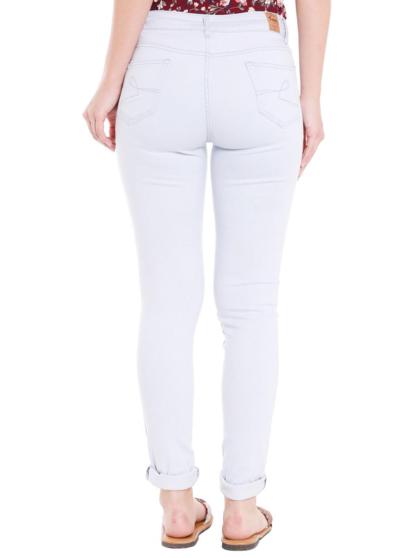 white denim jeans - 15075682 - Standard Image - 2