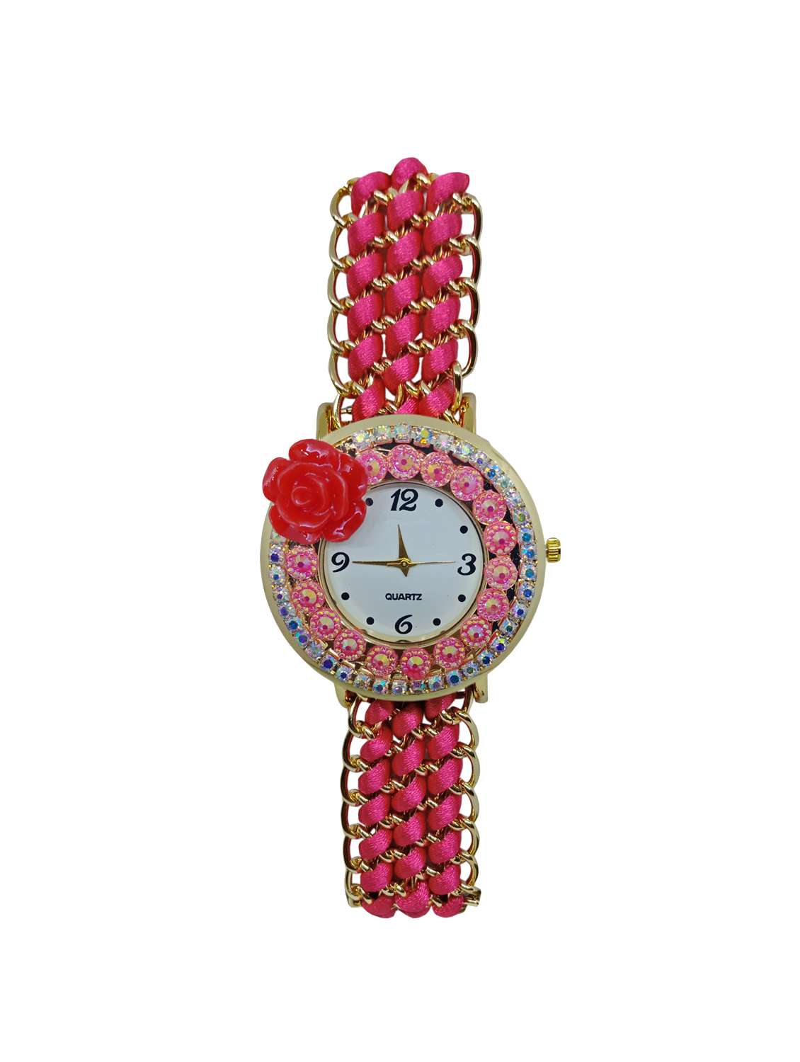 jm round dial bracalet  watch