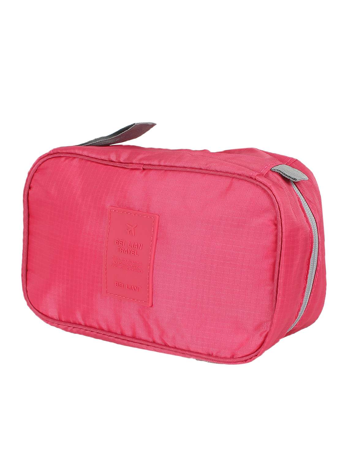 pink polyester utility bag
