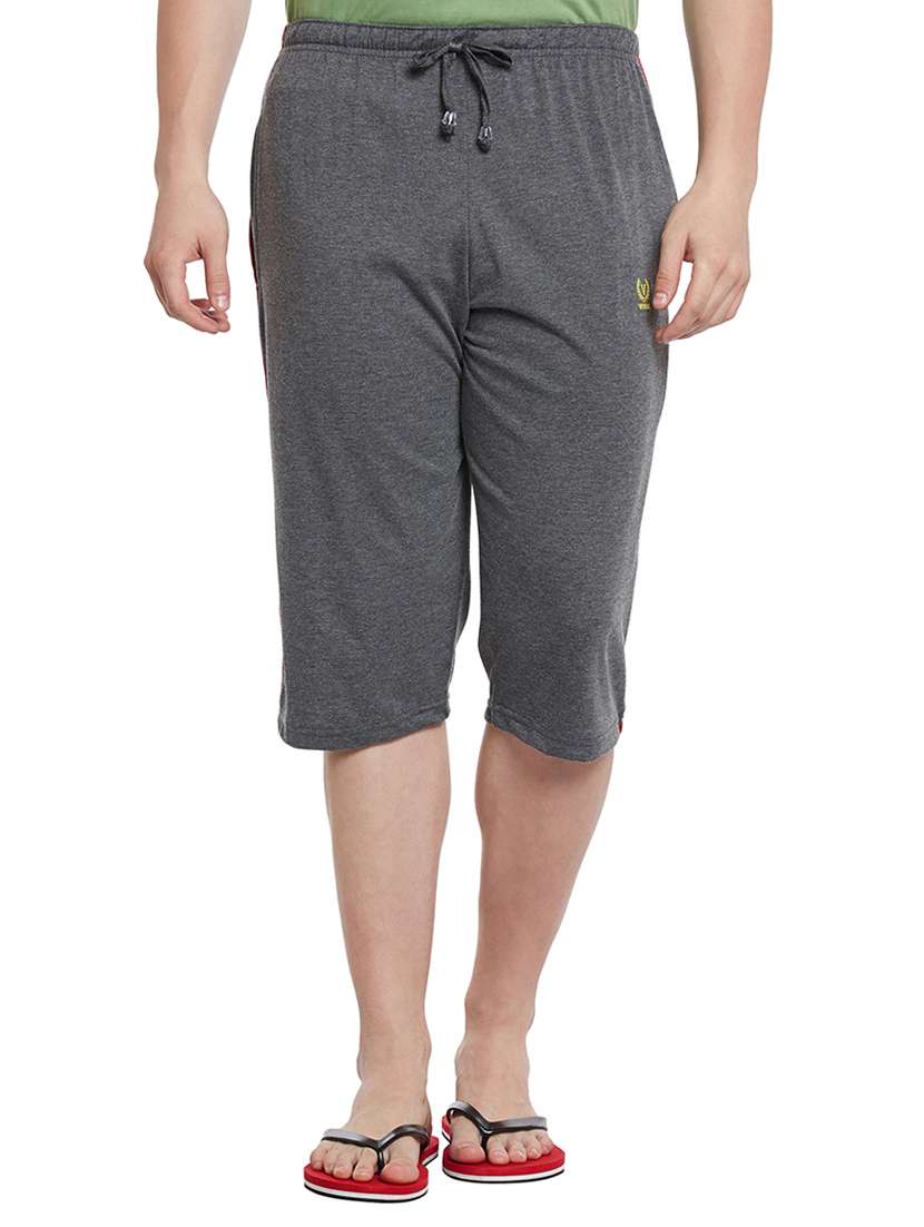 grey cotton three  fourths