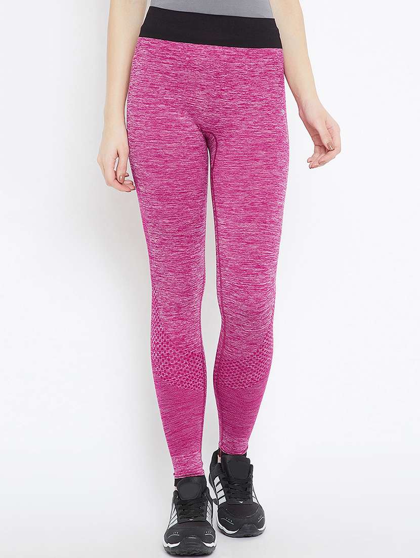 solid pink track pant