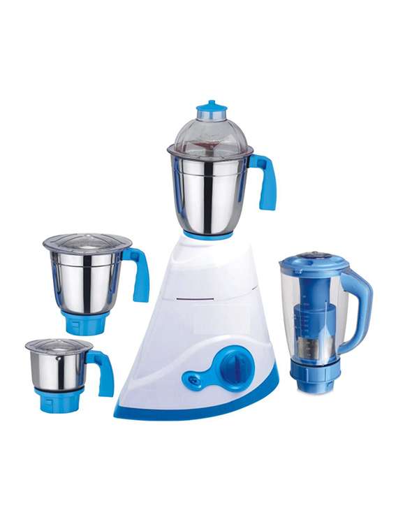 750 watts 4 jar mixer grinder (white)