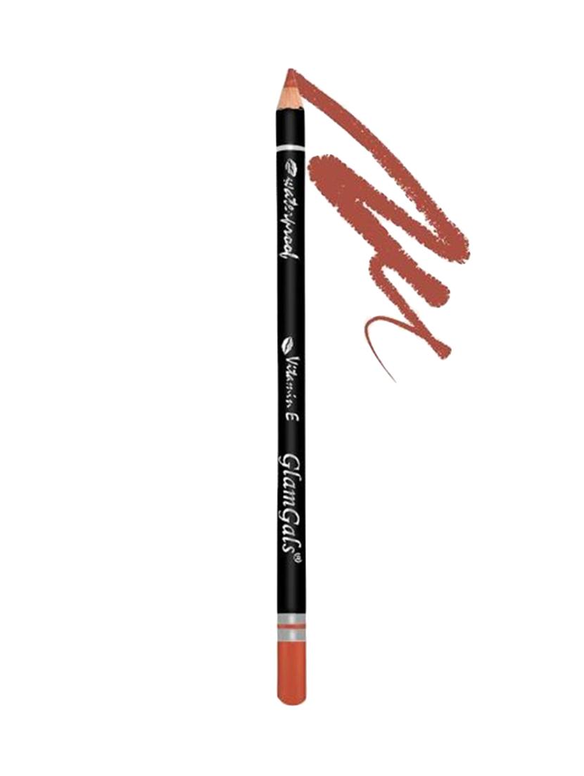 buy glamgals cr\u00e8me matte lipstick 3 gm & get lip liner pencil free - 15090133 - Standard Image - 2