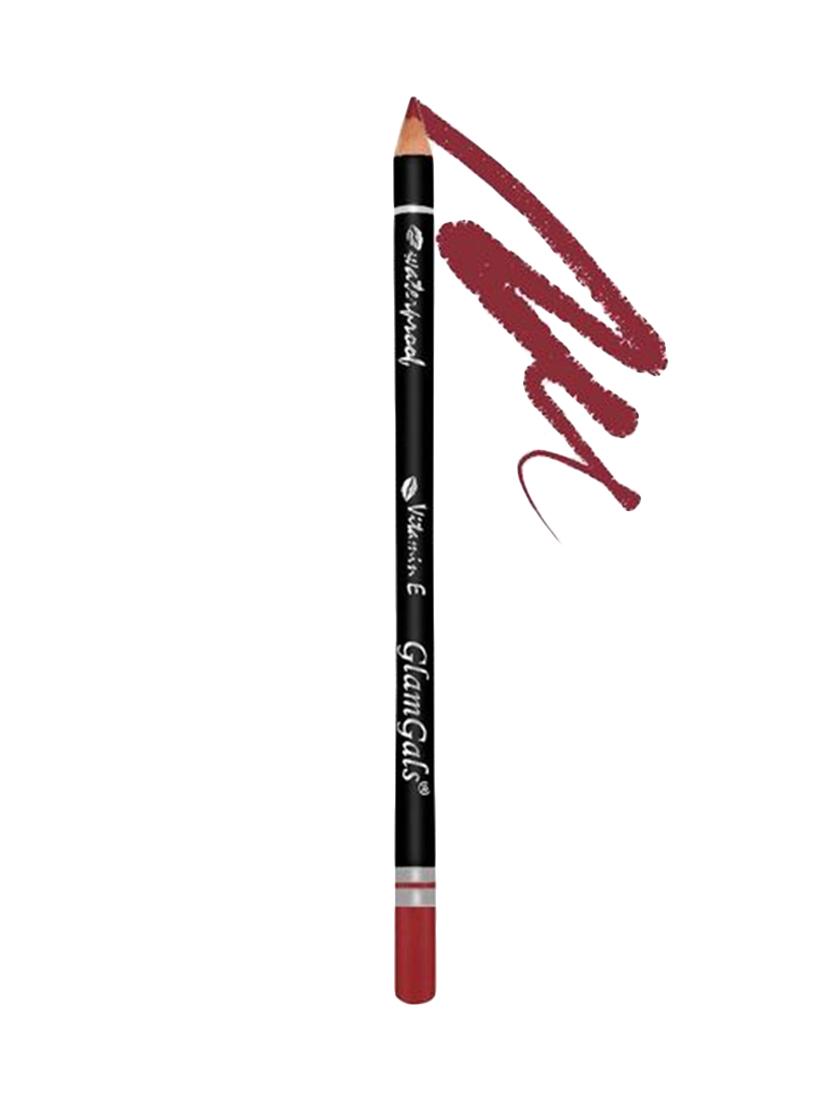 buy glamgals cr\u00e8me matte lipstick 3 gm & get lip liner pencil free - 15090317 - Standard Image - 2