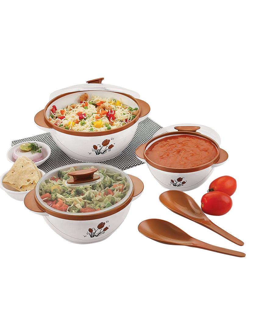 All In One Kitchen Combo Designer Food Safe Serving Casserole All In One Kitchen Combo Designer Food Safe Serving Casserole Container Bowl Gift Set Of 20 Pcs Brown By Bms Life Style Ping For