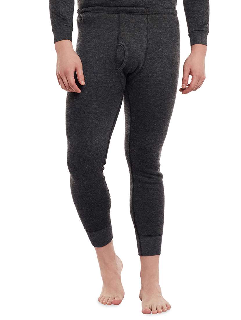 black cotton thermal bottom