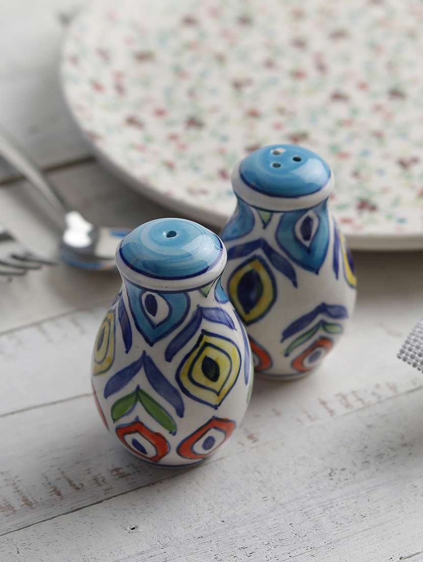 hand painted salt & pepper shaker