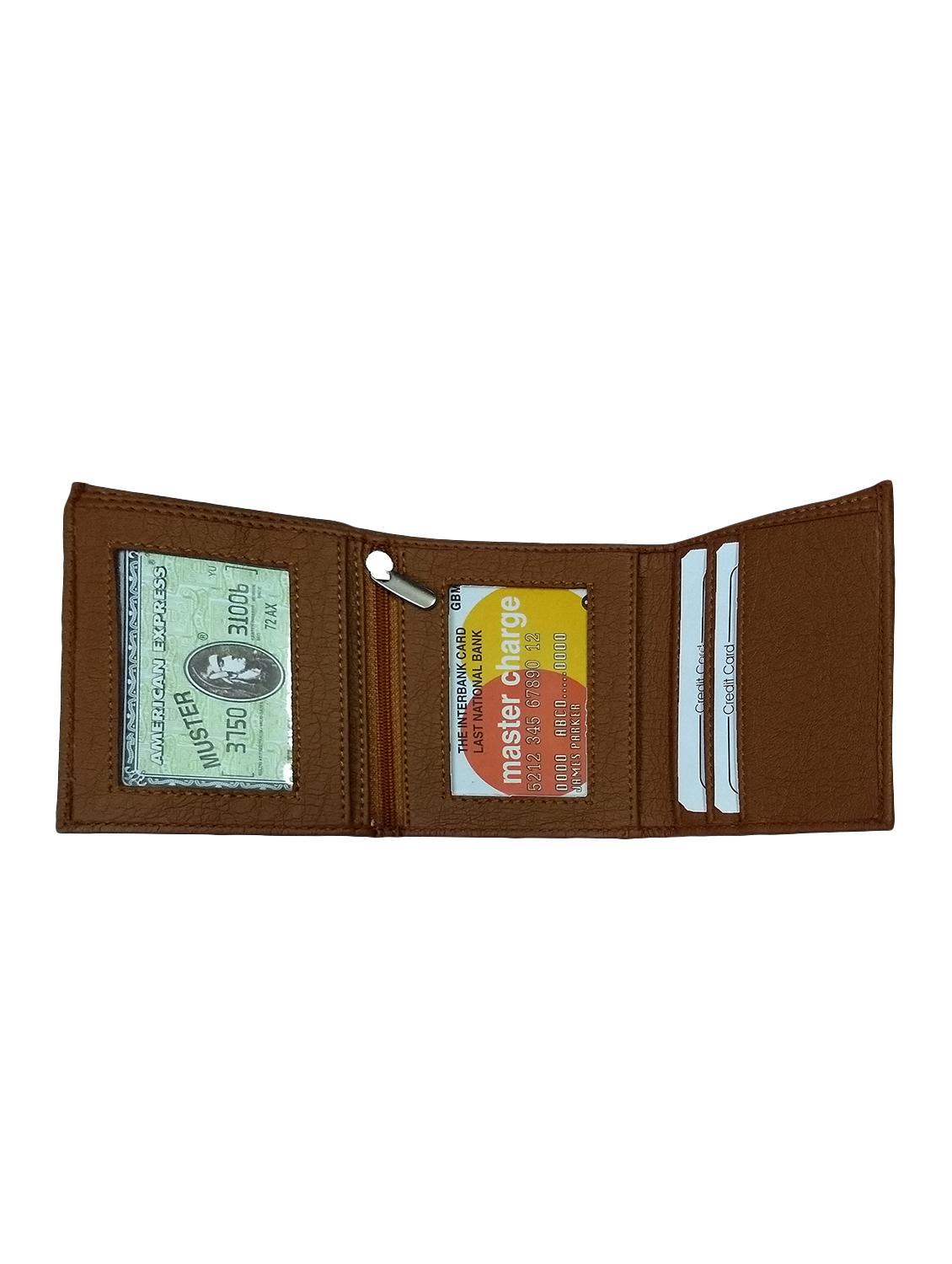 tan leatherette wallet - 15096282 - Standard Image - 2